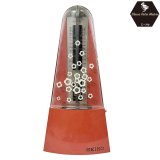 新商品入荷しました(昭和レトロ SEIKO アナログメトロノーム 花柄 淡いレッド 日本製 [ae0245])