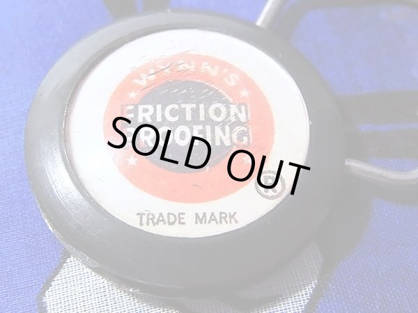 画像4: フレンチキーホルダー WYNN’S FRICTION PROOFING 摩擦加工の会社のお洒落な企業広告キーホルダー (4)