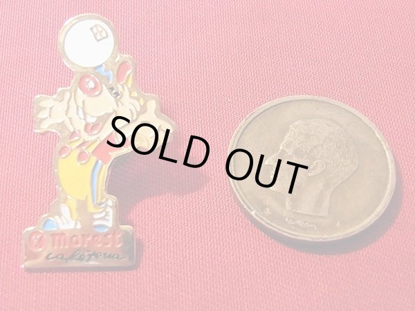 画像6: 【送料無料】フレンチピンバッジ morest cafe 企業物 アンティーク 1990年前後 (6)