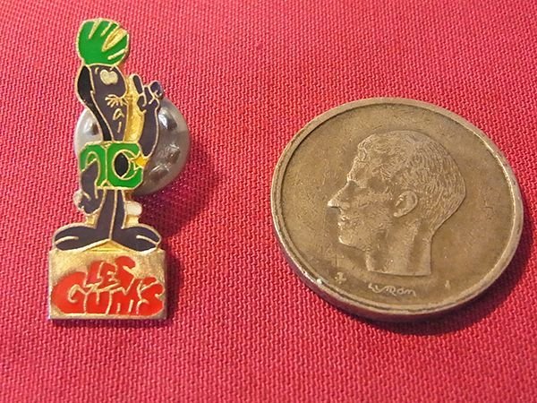 画像6: 【送料無料】フレンチピンバッジ LES GUMS 企業物 アンティーク 1990年前後 (6)