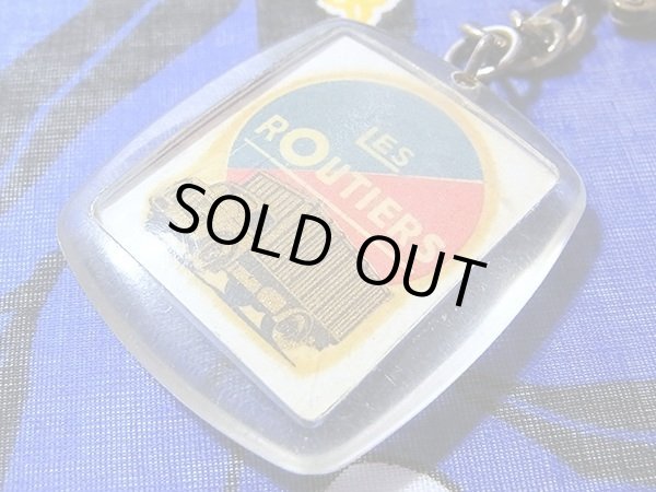 画像3: 【送料無料】フレンチキーホルダー LES ROUTIERS お洒落な企業広告キーホルダー (3)