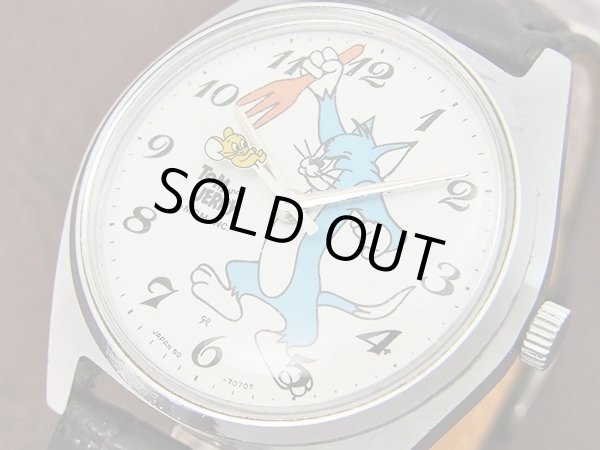 画像8: セイコー トムとジェリー TOM&JERRY 1970年代のキャラクターウォッチ 手巻き時計 (8)