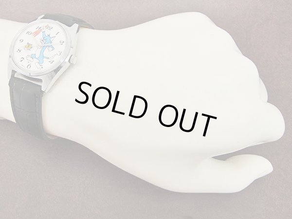 画像9: セイコー トムとジェリー TOM&JERRY 1970年代のキャラクターウォッチ 手巻き時計 (9)