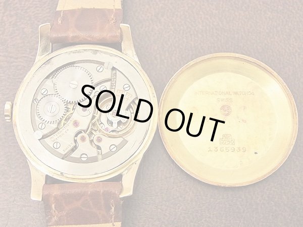 画像5: IWC オールドインター Cal.89 18KPG 金無垢 筆記体ロゴ 飛びアラビア数字インデックス 手巻き (5)