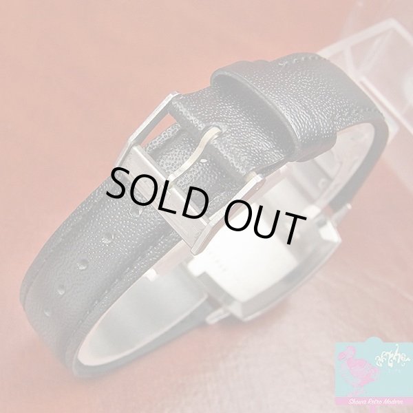 画像8: ロンジン LONGINES フラッグシップ スクエアケース 手巻き ロンジン尾錠 (8)