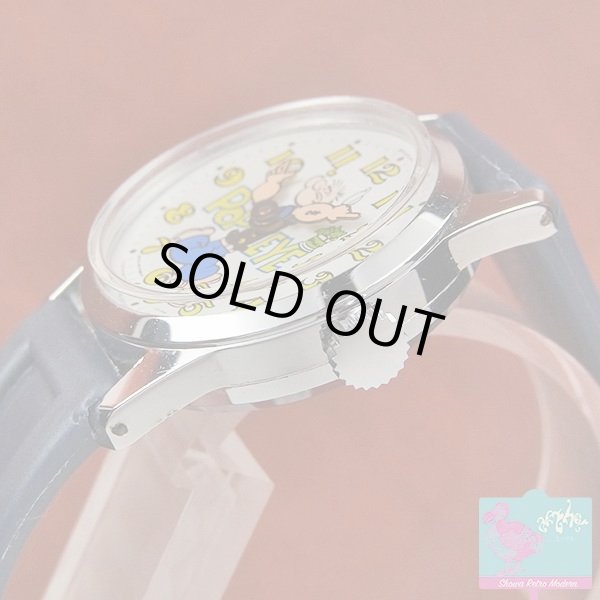 画像3: ブラッドレイ BRADLEY ポパイ ボーイズサイズ アンティークキャラクターウォッチ 手巻き (3)