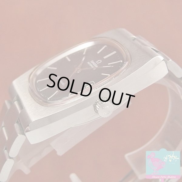 画像3: オメガ OMEGA シーマスター 黒文字盤 存在感抜群の大判のTVスクリーンケース Cal.1012搭載 オートマチック オメガブレス装着 (3)