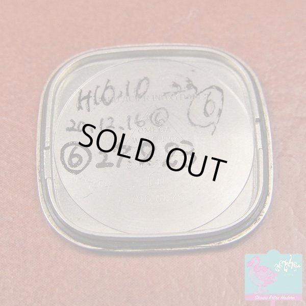 画像6: オメガ OMEGA シーマスター レディースウォッチ GP/SS エレガントなコンビカラーのスクエアケース クオーツ 未使用カーフベルト (6)