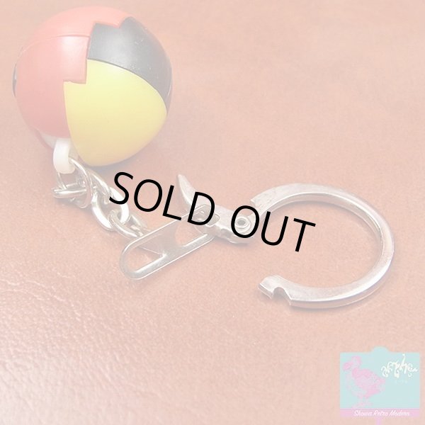 画像5: ミニ立体パズル キーホルダー パズルホルダー 昭和レトロ 知恵の玉 ボール型 (5)