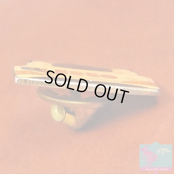 画像4: 【送料無料】フレンチピンバッジ エッソ プジョー ・企業物 アンティーク 1990年前後 ESSO PEUGEO (4)