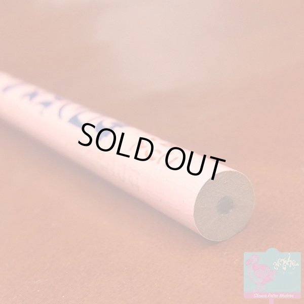 画像4: サロンパス 鉛筆 企業物 昭和レトロ 1950年代頃 ノベルティ ピンク (4)