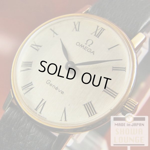 画像8: オメガ ジュネーブ レディースウォッチ 1971年頃の手巻き時計 ローマンダイヤル 20MGP/SS  Cal.625 OMEGA Geneve  (8)