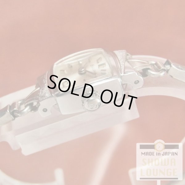 画像3: ブローバ レディース ドレスウォッチ 40ミクロンホワイトゴールドメッキ Cal.5AN 手巻き 1960年 BULOVA (3)