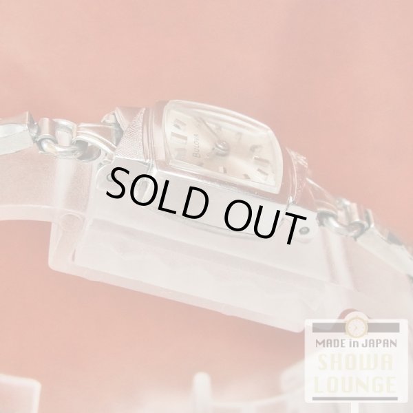 画像4: ブローバ レディース ドレスウォッチ 40ミクロンホワイトゴールドメッキ Cal.5AN 手巻き 1960年 BULOVA (4)