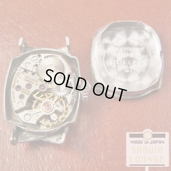 画像6: ブローバ レディース ドレスウォッチ 40ミクロンホワイトゴールドメッキ Cal.5AN 手巻き 1960年 BULOVA (6)