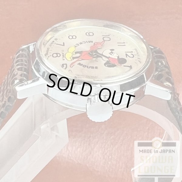 画像3: ブラッドレイ ミッキーマウス レディースウォッチ キャラクターウォッチ 腕が回って楽しい時計 手巻き 1960〜70年代 スイス製 BRADLEY MICKEY MOUSE SWISS MADE (3)