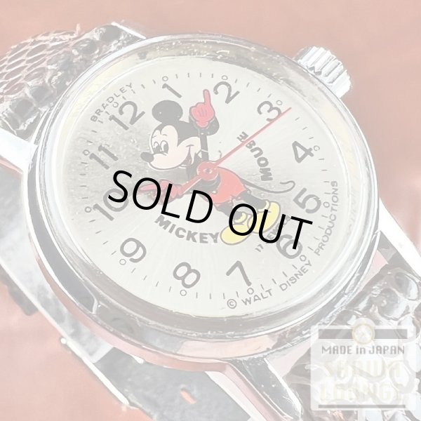 画像9: ブラッドレイ ミッキーマウス レディースウォッチ キャラクターウォッチ 腕が回って楽しい時計 手巻き 1960〜70年代 スイス製 BRADLEY MICKEY MOUSE SWISS MADE (9)