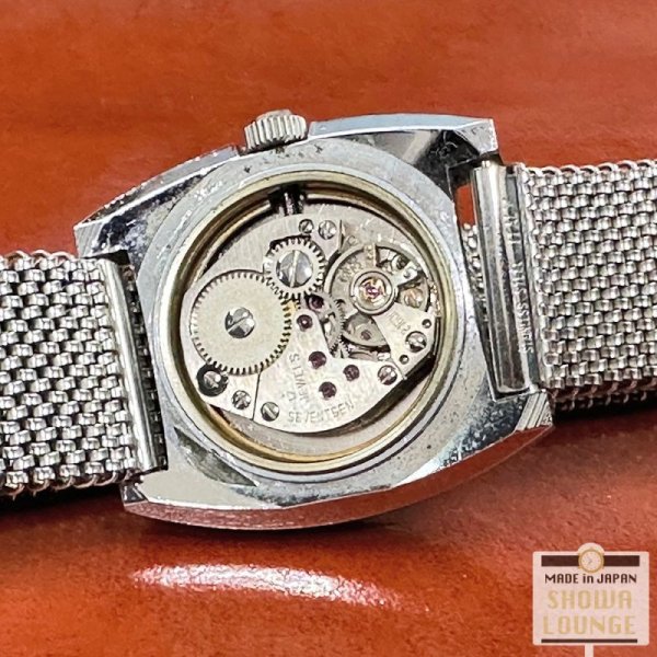 画像5: 希少 エニカ レディースウォッチ ジャンピングアワー アナデジウォッチ 手巻き 1970年代頃 レトロフューチャー ENICAR DIGITAL (5)