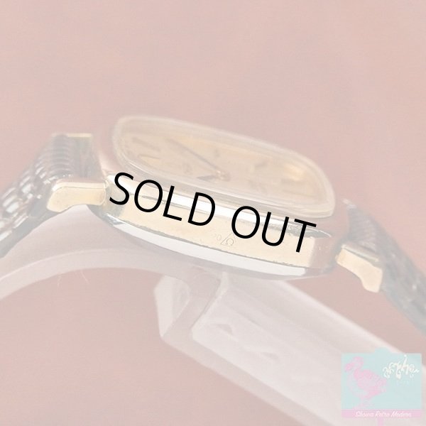 画像4: オメガ デビル レディースウォッチ 20MGP/SS クオーツ Ω尾錠装着 OMEGA DE VILLE QUARTZ (4)