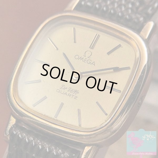 画像9: オメガ デビル レディースウォッチ 20MGP/SS クオーツ Ω尾錠装着 OMEGA DE VILLE QUARTZ (9)