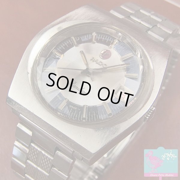 画像9: ラドー ランデッグ カットガラス 2トーンダイヤル オートマチック 1970年代 RADO Randegg (9)