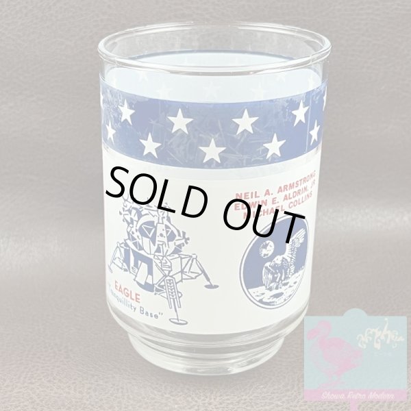 画像3: アポロ11号 月面着陸記念  グラス タンブラー 1969年 U.S.A. antique APOLLO11 (3)