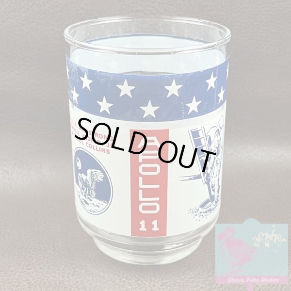 画像4: アポロ11号 月面着陸記念  グラス タンブラー 1969年 U.S.A. antique APOLLO11 (4)