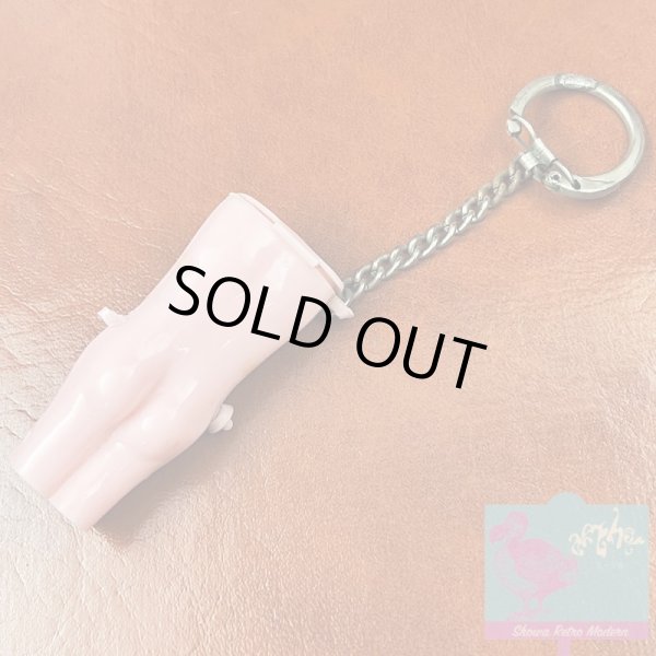 画像2: 【送料無料】ヌード マッチ入れ キーホルダー 昭和レトロ 1970〜80年代頃 (2)