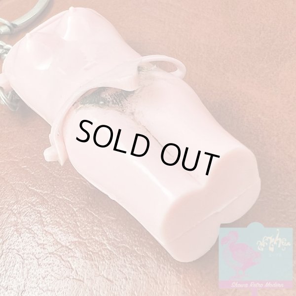 画像5: 【送料無料】ヌード マッチ入れ キーホルダー 昭和レトロ 1970〜80年代頃 (5)