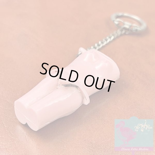 画像8: 【送料無料】ヌード マッチ入れ キーホルダー 昭和レトロ 1970〜80年代頃 (8)