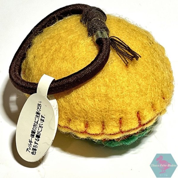 画像3: エスニックなモコモコなフェルトボールのゴム スマイル ヘアゴム ヘアアクセサリー アジア雑貨 (3)