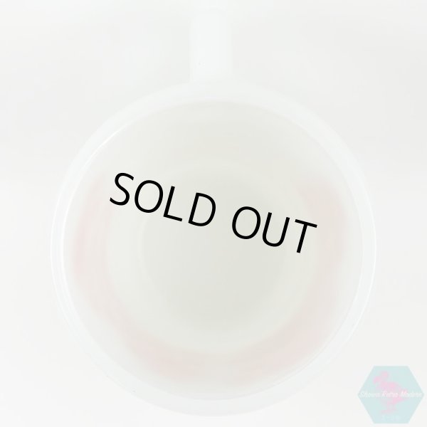 画像5: 【送料無料】ファイヤーキング ローズガーデン スタッキングマグ アメリカヴィンテージ Fire King Rose Garden Mug (5)