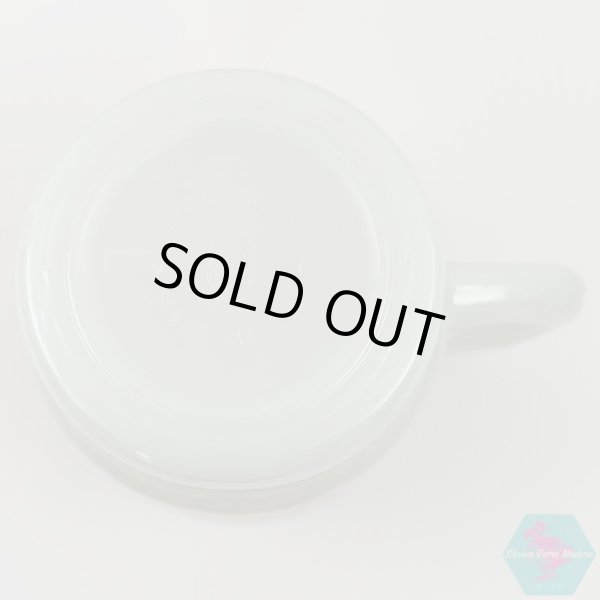 画像6: 【送料無料】ファイヤーキング ローズガーデン スタッキングマグ アメリカヴィンテージ Fire King Rose Garden Mug (6)