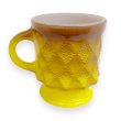 画像3: ファイヤーキング キンバリーマグ ブラウン・イエロー 1960年代〜1976年頃製造 Fire King Kimberly Mug  BROWN/YELLOW(EXCELLENT) (3)