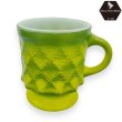 画像1: ファイヤーキング キンバリーマグ グリーン 1960年代〜1976年頃製造 Fire King Kimberly Mug  GREEN(VERYGOOD) (1)