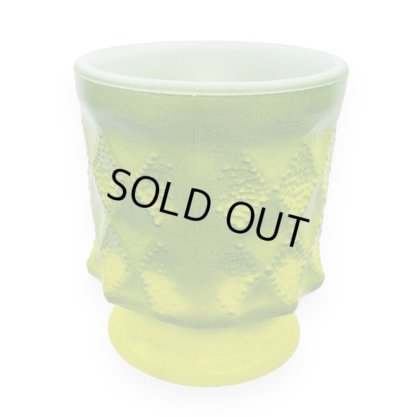 画像4: ファイヤーキング キンバリーマグ グリーン 1960年代〜1976年頃製造 Fire King Kimberly Mug  GREEN(VERYGOOD) (4)