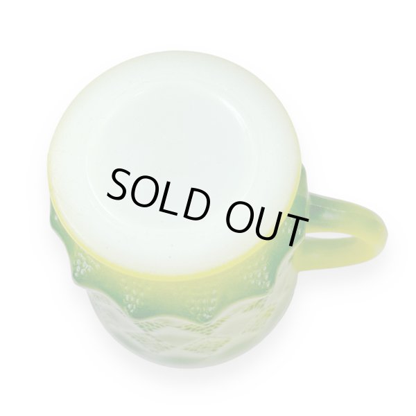 画像6: ファイヤーキング キンバリーマグ グリーン 1960年代〜1976年頃製造 Fire King Kimberly Mug  GREEN(VERYGOOD) (6)