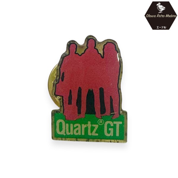 画像1: フレンチピンバッジ 企業物 HEXA CONSEILS Quartz GT 1990年前後 (1)