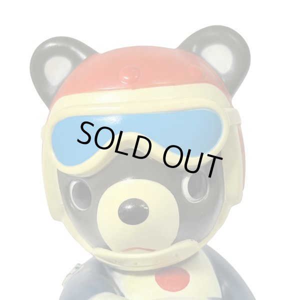 画像9: たくぎん たくちゃん 北海道拓殖銀行 冬季オリンピック貯金箱シリーズ そり 札幌オリンピック 1972 No.3 ソフビ 昭和レトロ (9)