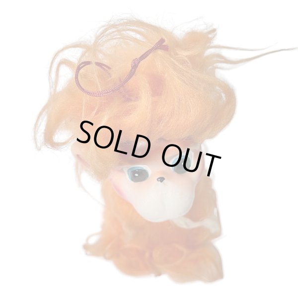 画像5: 1960〜70年代 昭和レトロ ソフビ 日本製 笑顔のモジャモジャオレンジのお猿さん ぬいぐるみ Monkey Doll MADE IN JAPAN (5)