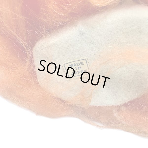 画像9: 1960〜70年代 昭和レトロ ソフビ 日本製 笑顔のモジャモジャオレンジのお猿さん ぬいぐるみ Monkey Doll MADE IN JAPAN (9)