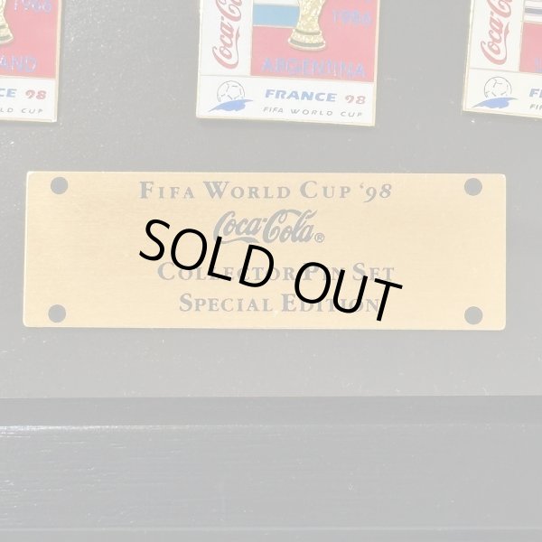 画像8: 1998年 FIFA フランスワールドカップ コカ・コーラ ピンバッジ全6種セット FIFA WORLD CUP’98 Coca Cola COLLECTOR PIN SET SPECIAL EDITION (8)