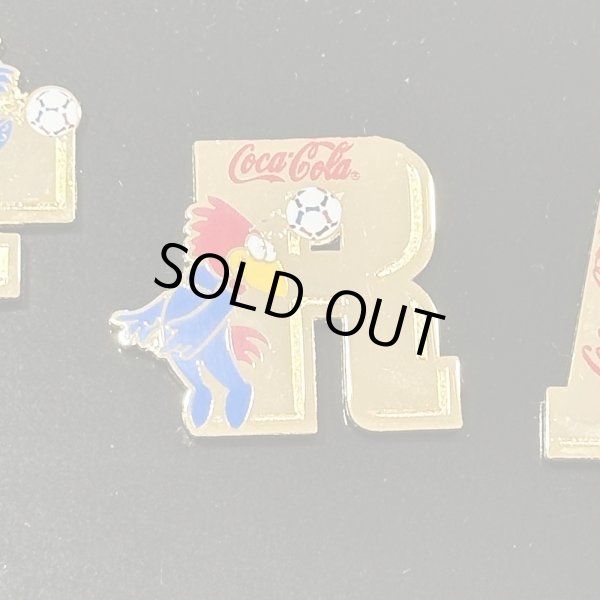 画像3: 1998年 FIFA フランスワールドカップ コカ・コーラ ピンバッジ全7種セット フティックス FIFA WORLD CUP’98 Coca Cola COLLECTOR PIN SET SPECIAL EDITION (3)