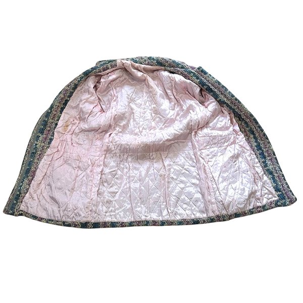 画像11: ヴィンテージ フランス製 ミックスツイードジャケット パイピングポケット フロントジッパー (11)