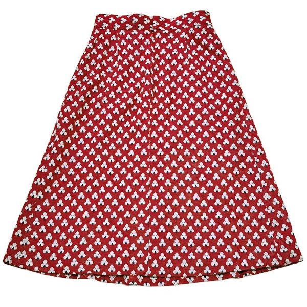 画像6: 昭和レトロ PORRO 花柄  ロングボックプリーツスカート  日本製 ヴィンテージ (6)