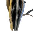 画像12: 赤×青 緑×黄 裏表の両面使える 2WAY ショルダーバック 皮 レトロ (12)