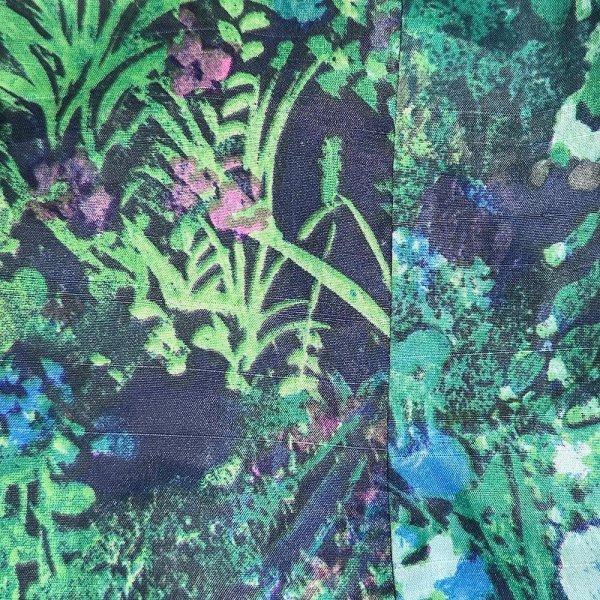 画像12: 70’s 花柄プリント 手作りジャケット ヴィンテージ アウター 昭和レトロ Flower print Jacket (12)