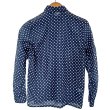 画像6: ヴィンテージ Lavelli スイス製 ドット 柄シャツ 36サイズ ブラウス 薄手の長袖 1980年代頃 (6)