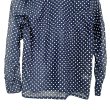 画像8: ヴィンテージ Lavelli スイス製 ドット 柄シャツ 36サイズ ブラウス 薄手の長袖 1980年代頃 (8)