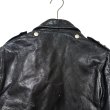 画像7: 1950年代 ハーレーダビッドソン ウイングタグ ダブルライダースジャケット サイクルクイーン 50's Harley-Davidson Cycle Queen motorcycle jacket (7)